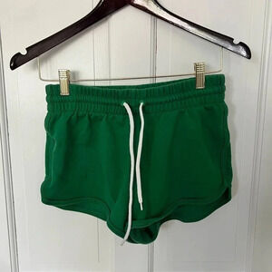 Sunday Best Aritzia Green Jersey Shorts Size Small